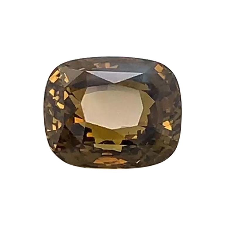 7.35 Carat Cushion Natural Alexandrite GIA Certified For Sale