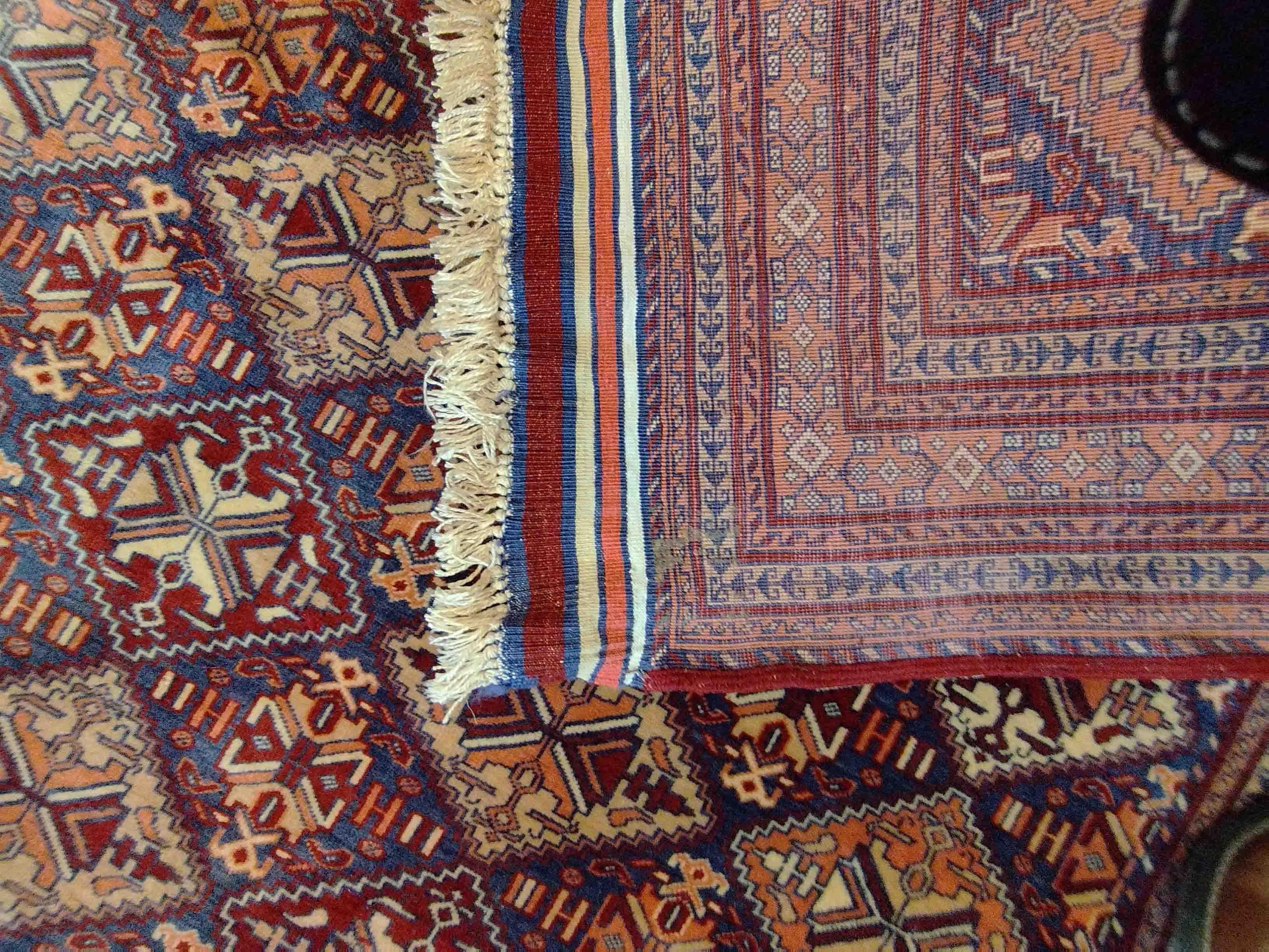 739 - Magnifique tapis turkmène Bukhara du 20ème siècle en vente 4