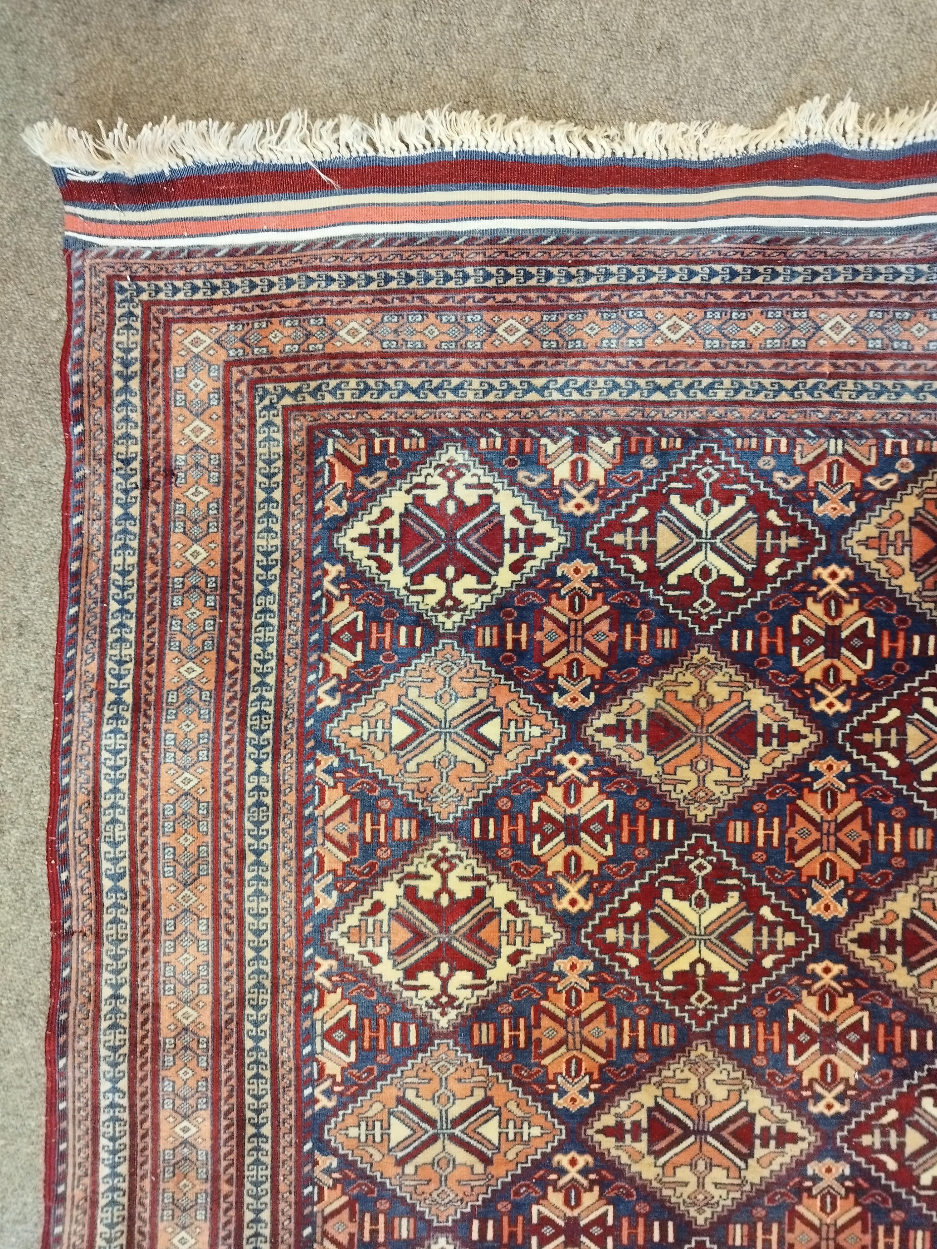 739 - Magnifique tapis turkmène Bukhara du 20ème siècle en vente 6