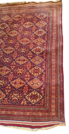 739 - Beautiful Turkmen Bukhara Carpet from the 20th Century