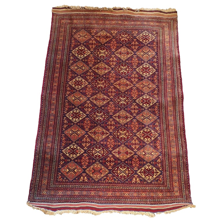 739 - Beautiful Turkmen Bukhara Carpet from the 20th Century For Sale ...