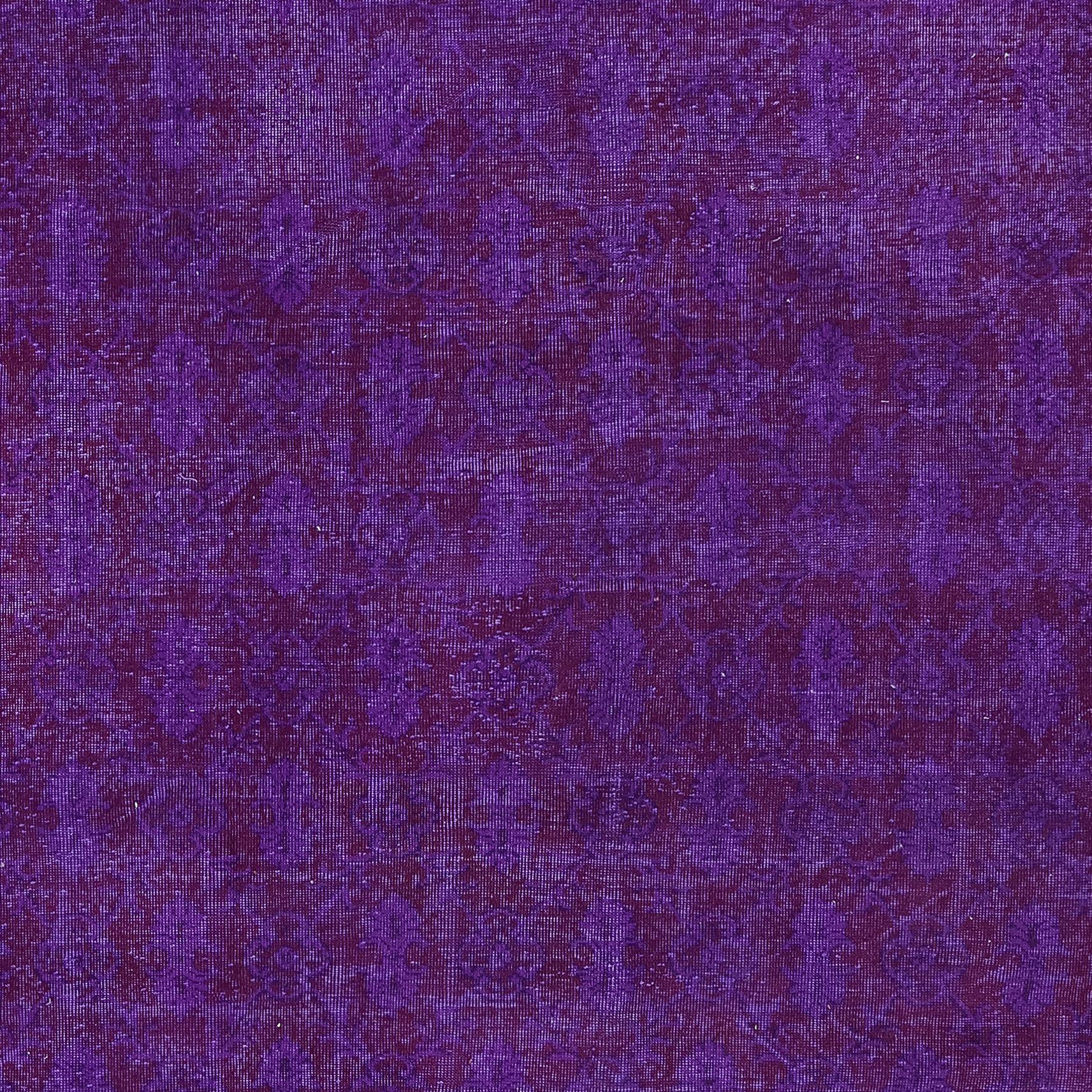 Hand-Knotted 7.3x11 Ft Large Modern Handmade Turkish Wool Area Rug in Purple Colors For Sale