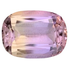 Gema suelta de ametrina natural de 7,40 quilates con forma ovalada para joyería