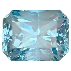 7.40 Carat Natural Loose Sky Blue Color Topaz Fancy Cut African Gemstone