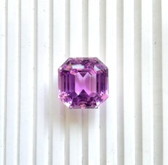 74.07 Carats Kunzite Natural SQ Octa Cut Stone Top Fine Color Quality Gemstone