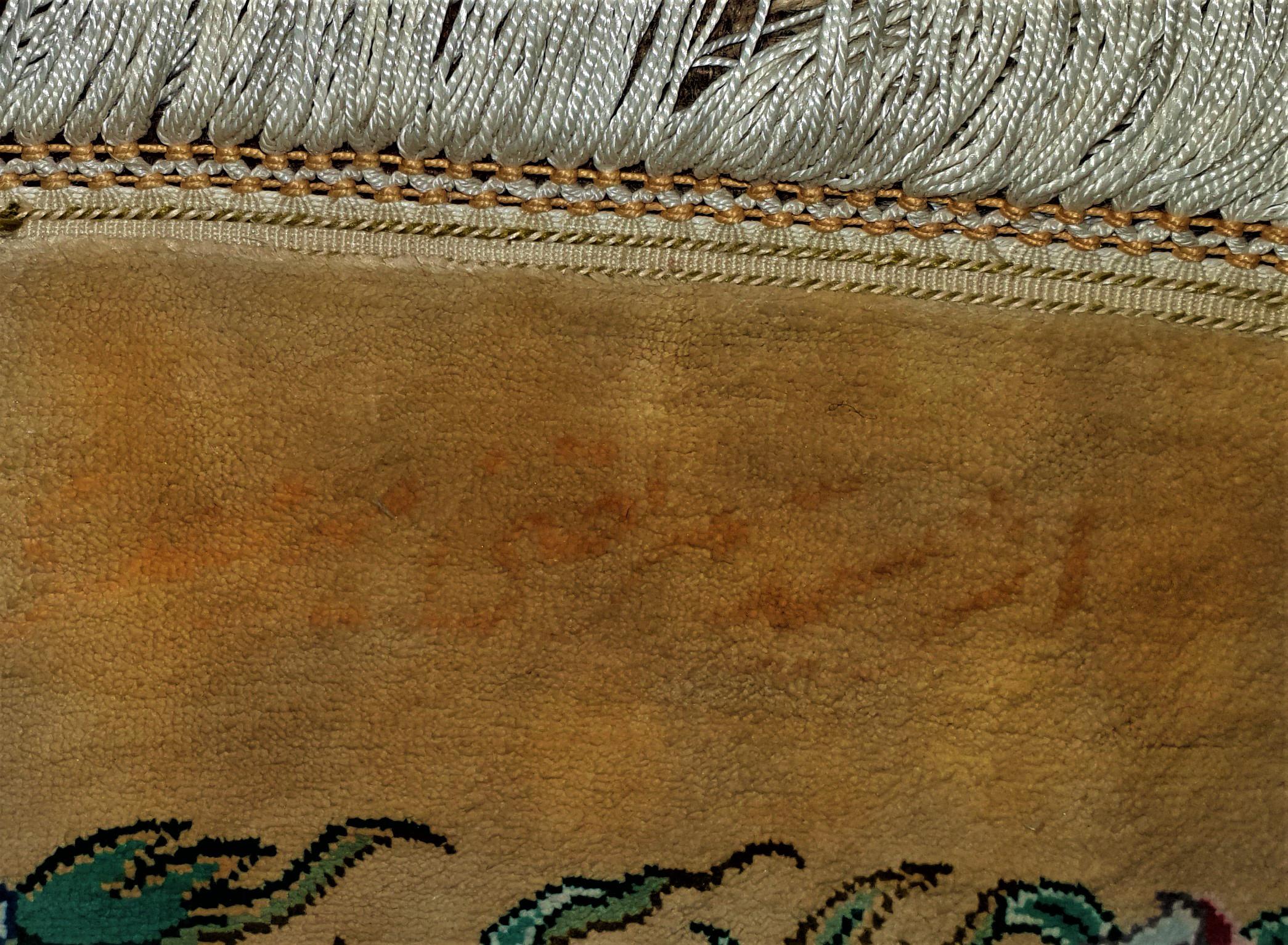 Tapis oriental, 100 % soie, 20e siècle - N° 742 Excellent état - En vente à Paris, FR