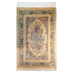  Tapis oriental, 100 % soie, 20e siècle - N° 742