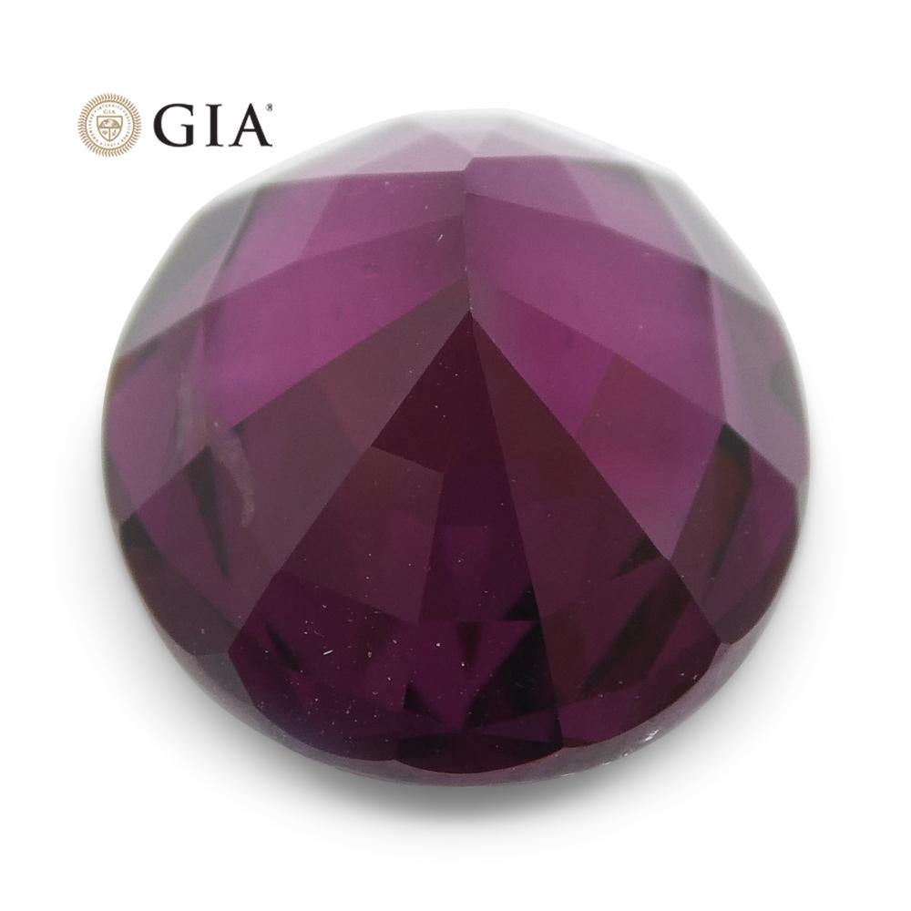 7.43ct Oval Red-Purple Spinel GIA Certified Unheated For Sale 10