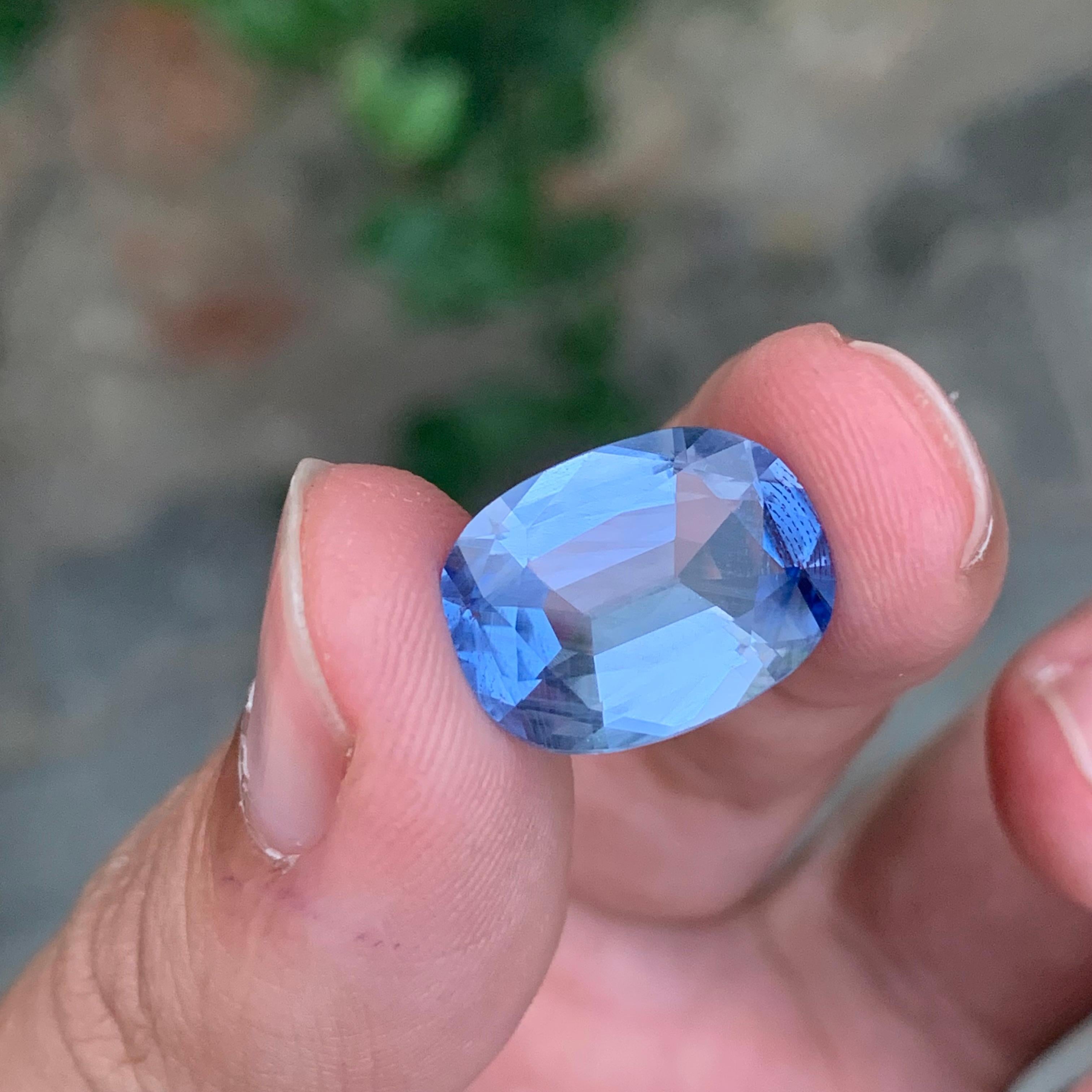 7,45 quilates Goshenita aguamarina suelta goshenita gema de forma ovalada en venta 1
