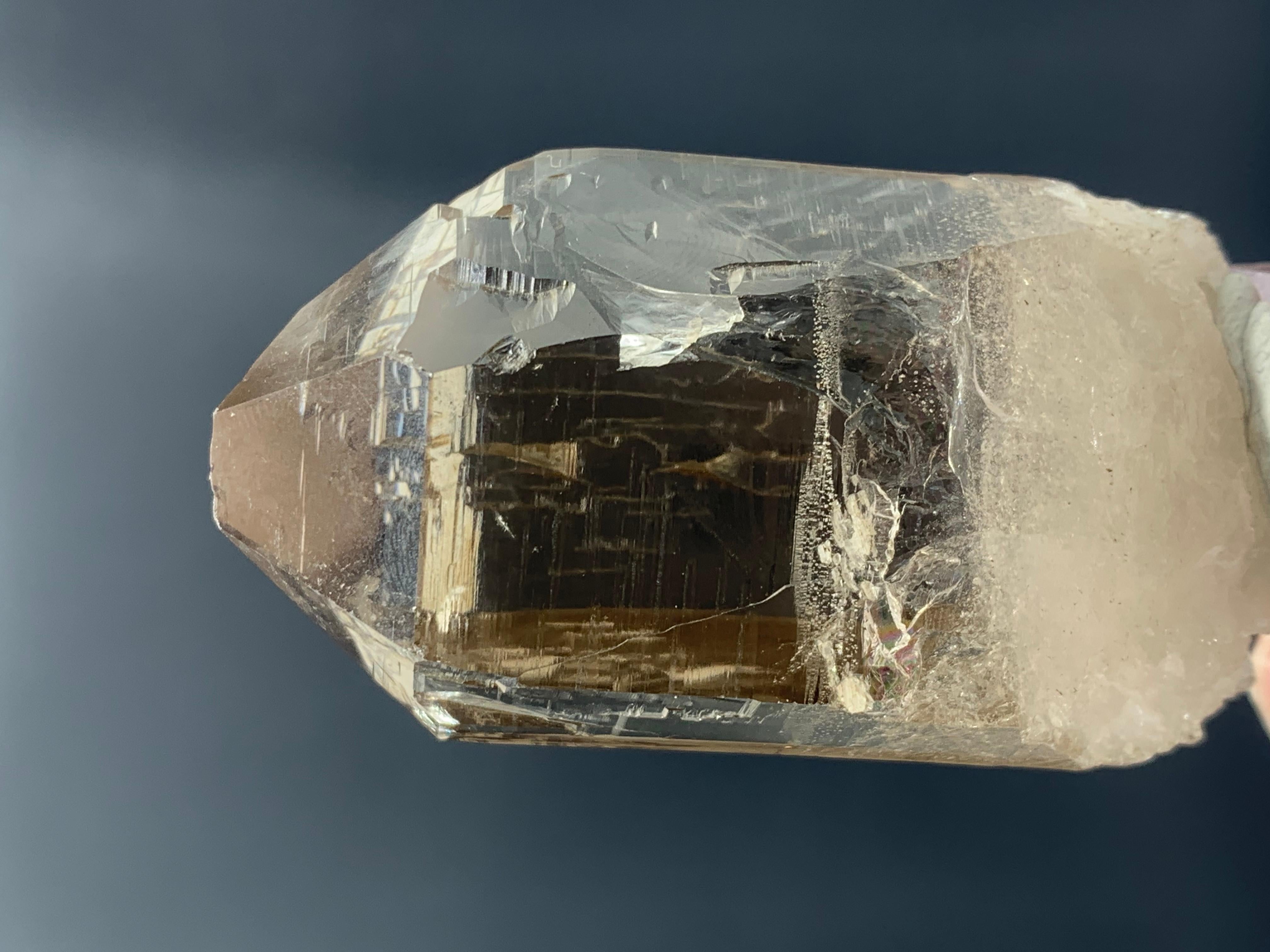 18th Century and Earlier 74.91 Gram Glamorous Window Quartz from Balochistan, Pakistan For Sale