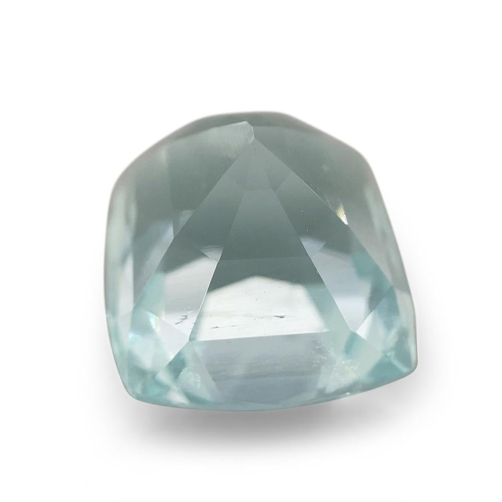 7.49ct Cushion Aquamarine For Sale 2