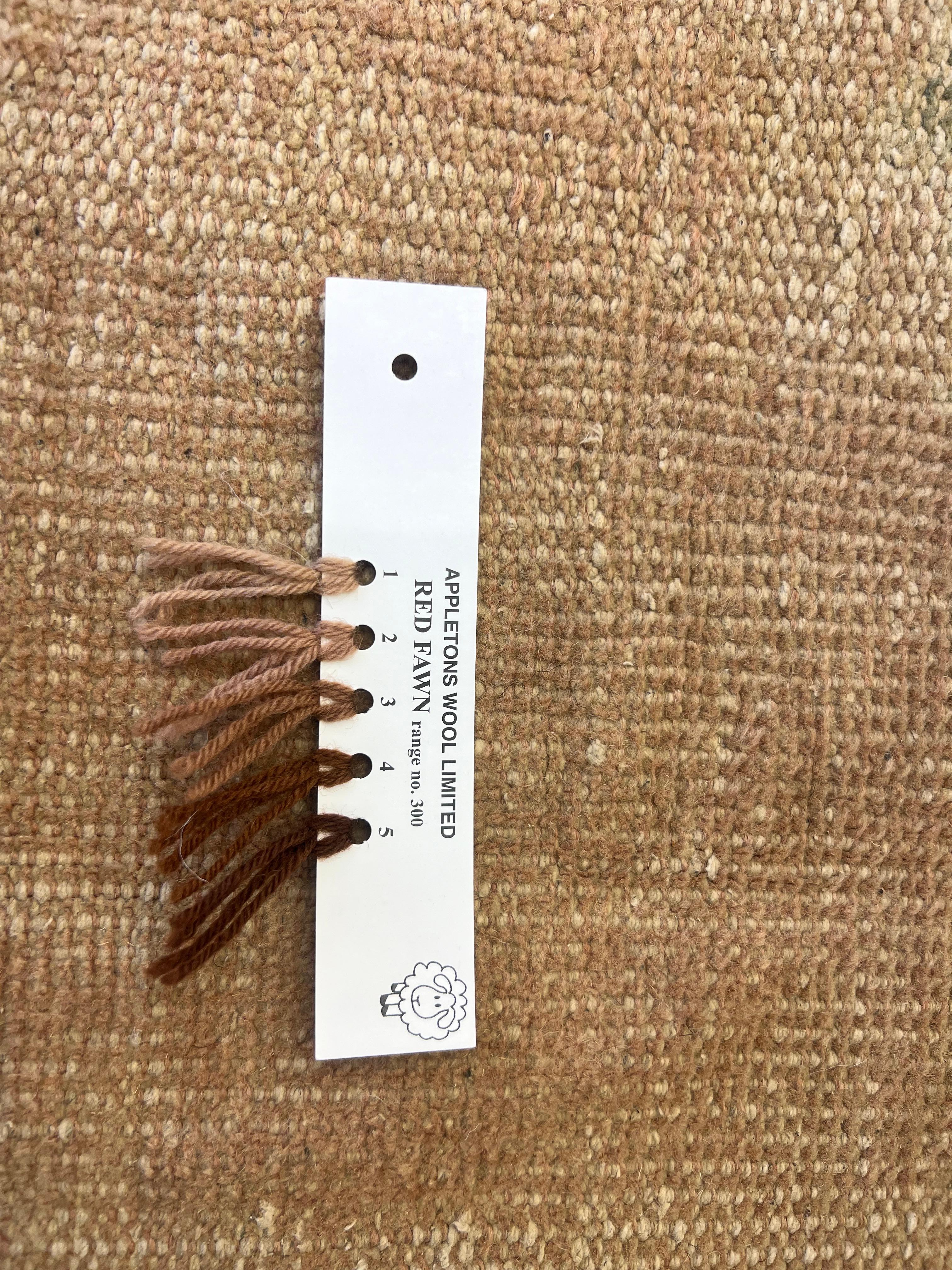 Tappeto Anatolian Oushak di metà secolo, 7.4x12 Ft, Tappeto annodato a mano in lana in vendita 8