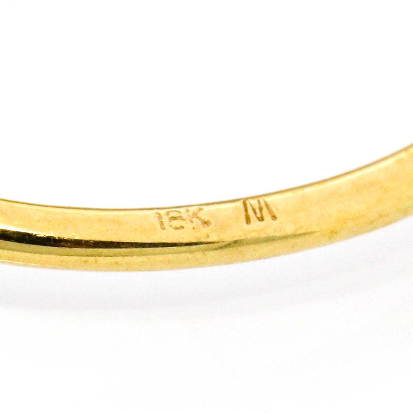 .75 Carat 18 Karat Yellow Gold Diamond Pendant Necklace For Sale 1