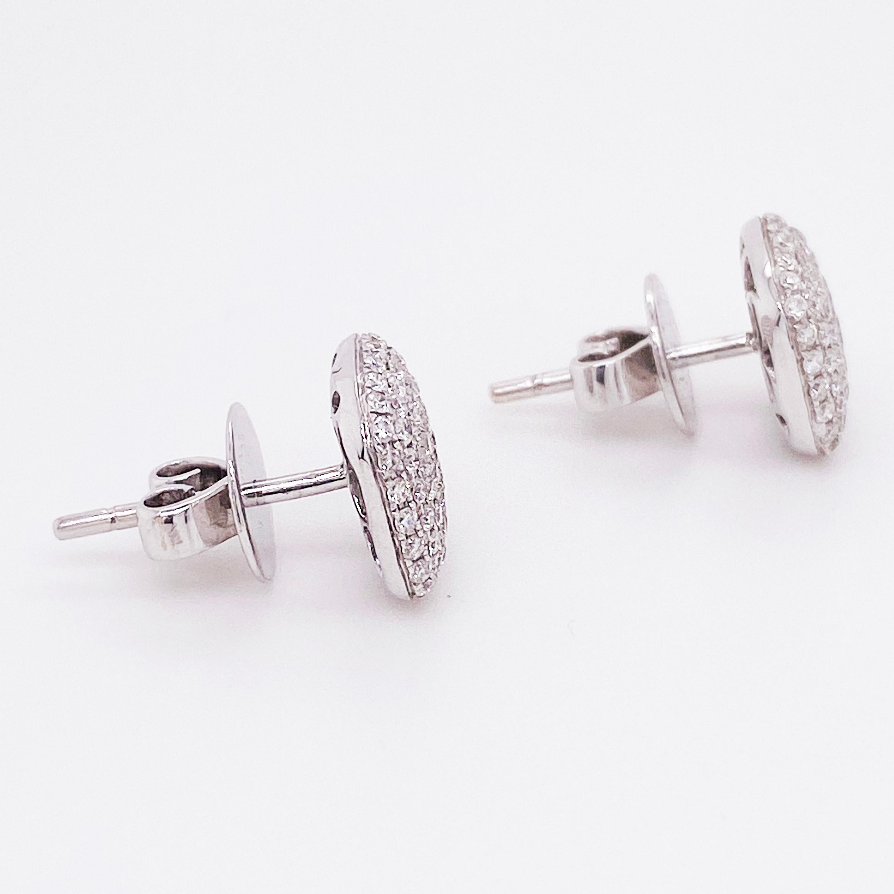 .75 carat diamond earrings