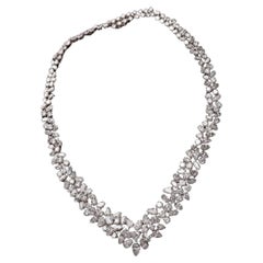 Collar de Platino con Diamantes de 75 Quilates