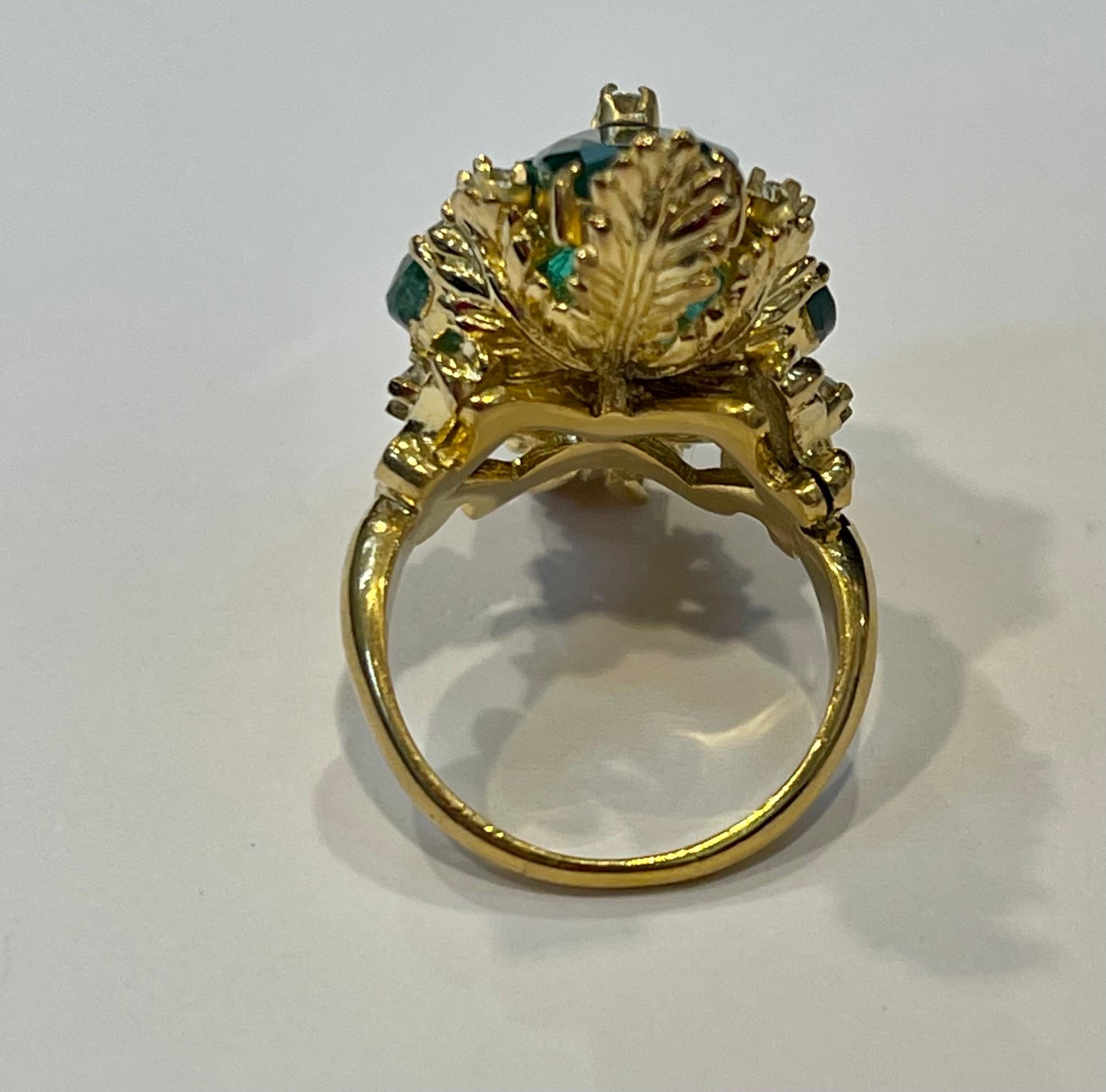 7.5 carat oval diamond ring