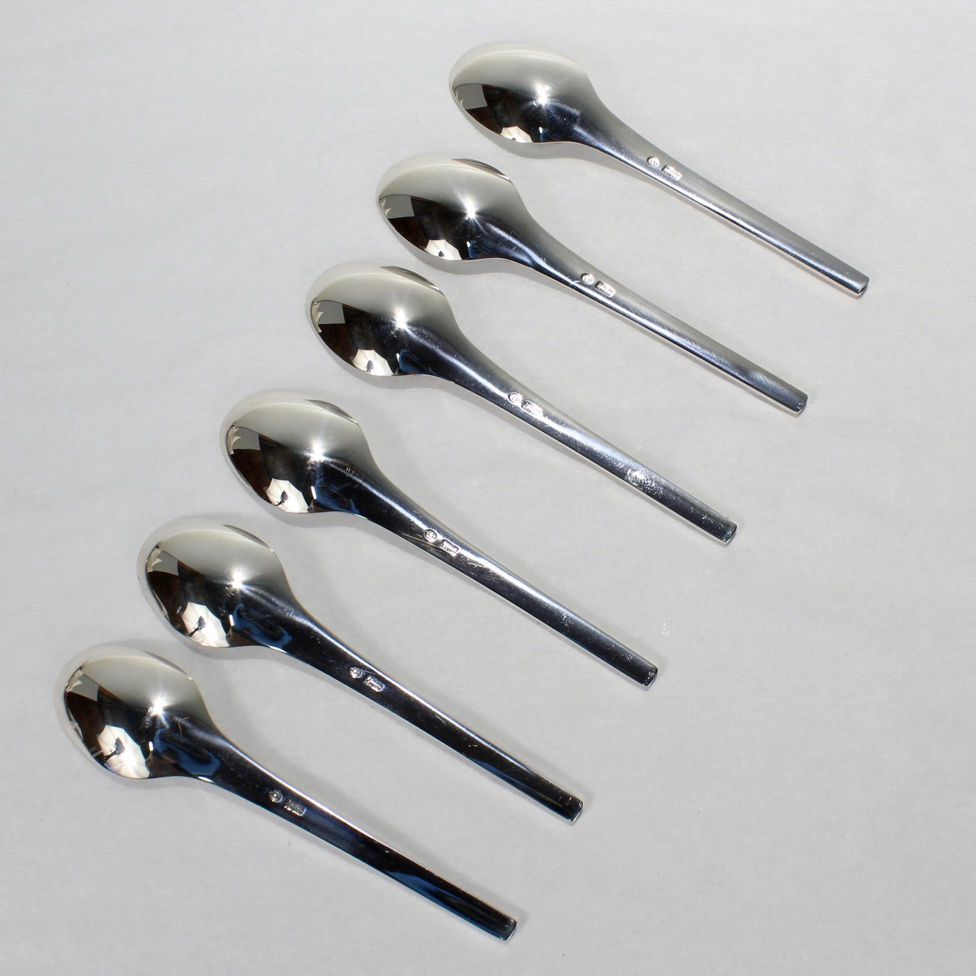 75 uds. Georg Jensen Caravel Cubiertos de plata de ley Vajilla para 12 en venta 9