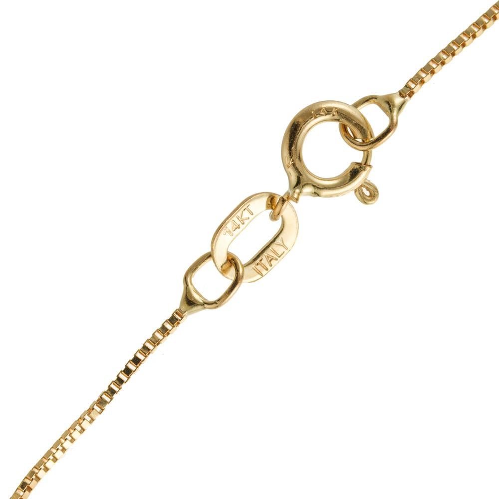 Women's .75 Sapphire Diamond Halo Yellow Gold Pendant Necklace  For Sale