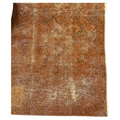 7’5” X 10’8” Over-Dyed Burnt Camel AREA RUG