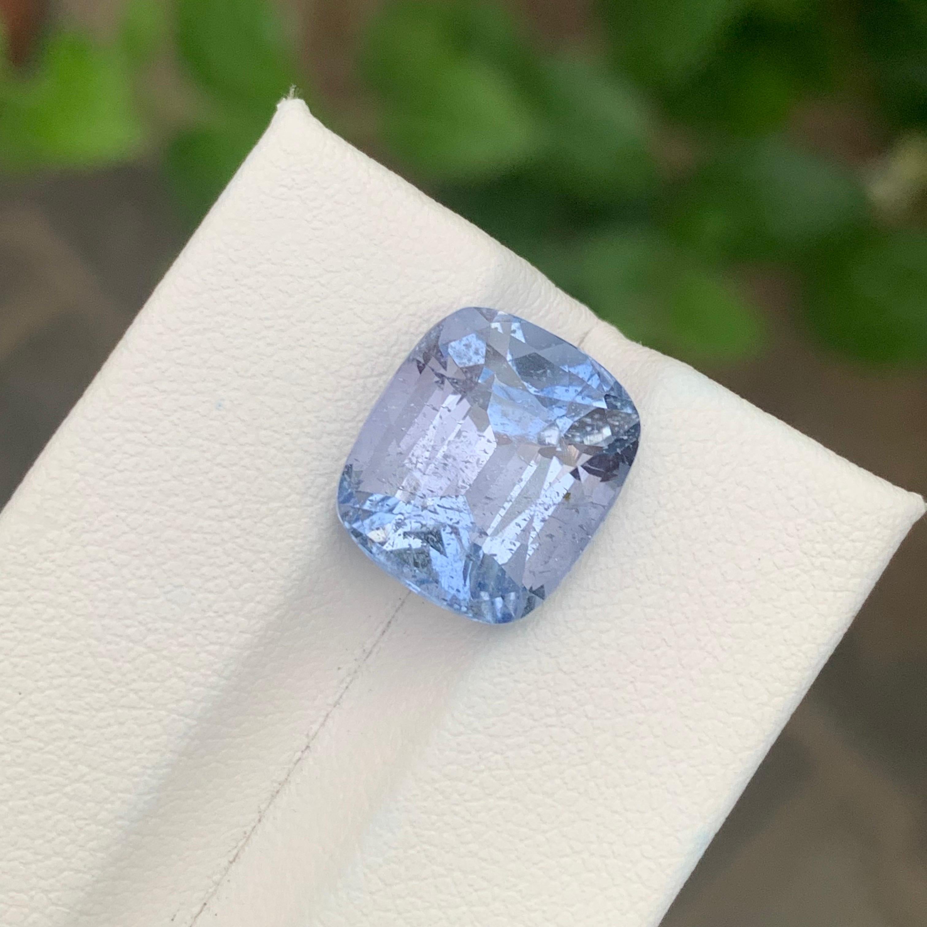 7.50 Karat Natürlicher loser Aquamarin Goshenit Kissenform Edelstein im Zustand „Neu“ im Angebot in Peshawar, PK