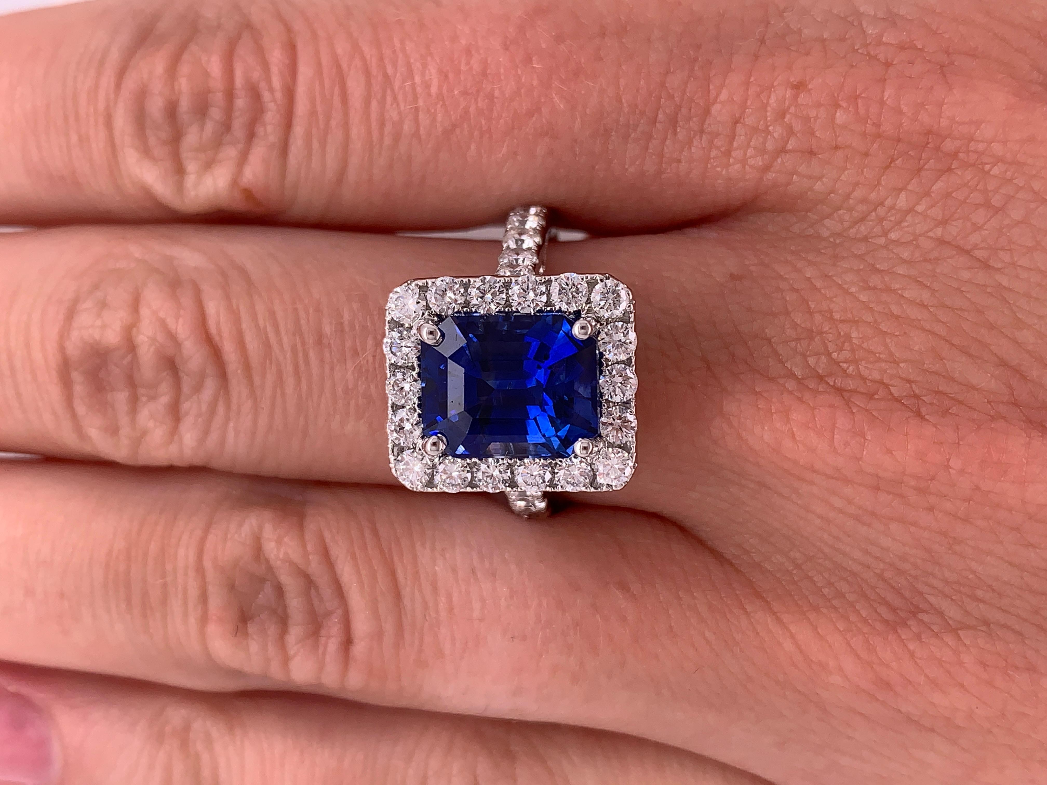 blue emerald ring