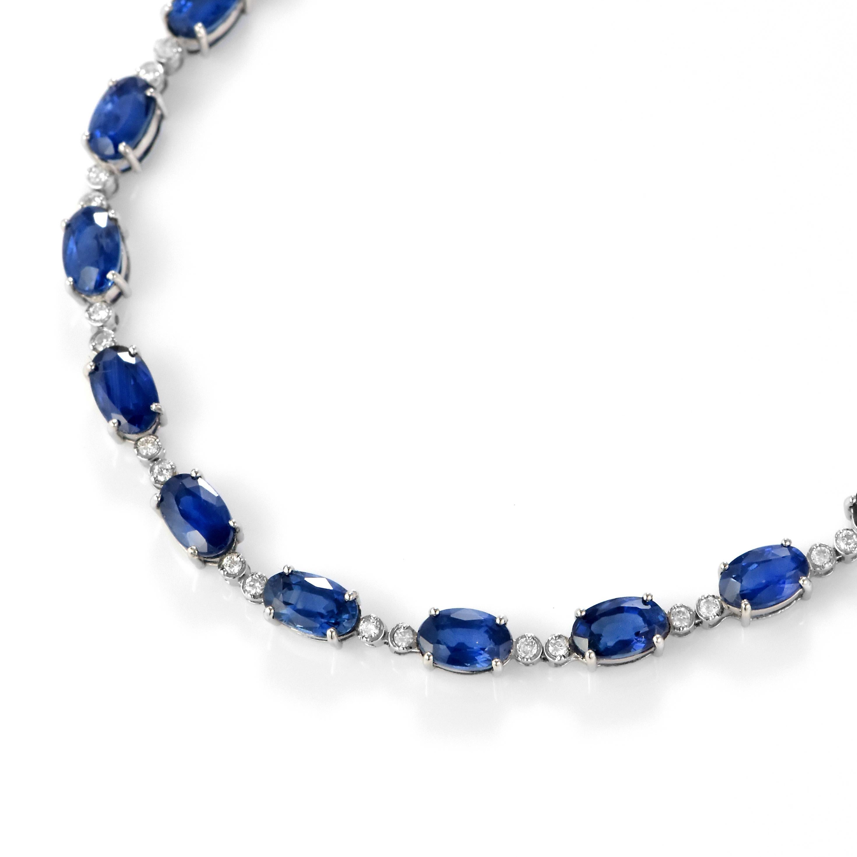 A beautiful ring featuring 7.50 Carats Natural Sapphires and 0.22 Carats Diamond Accents set in Platinum. Sapphires have extraordinary durability - they excel in hardness as well as toughness and durability making them very popular in jewelry.