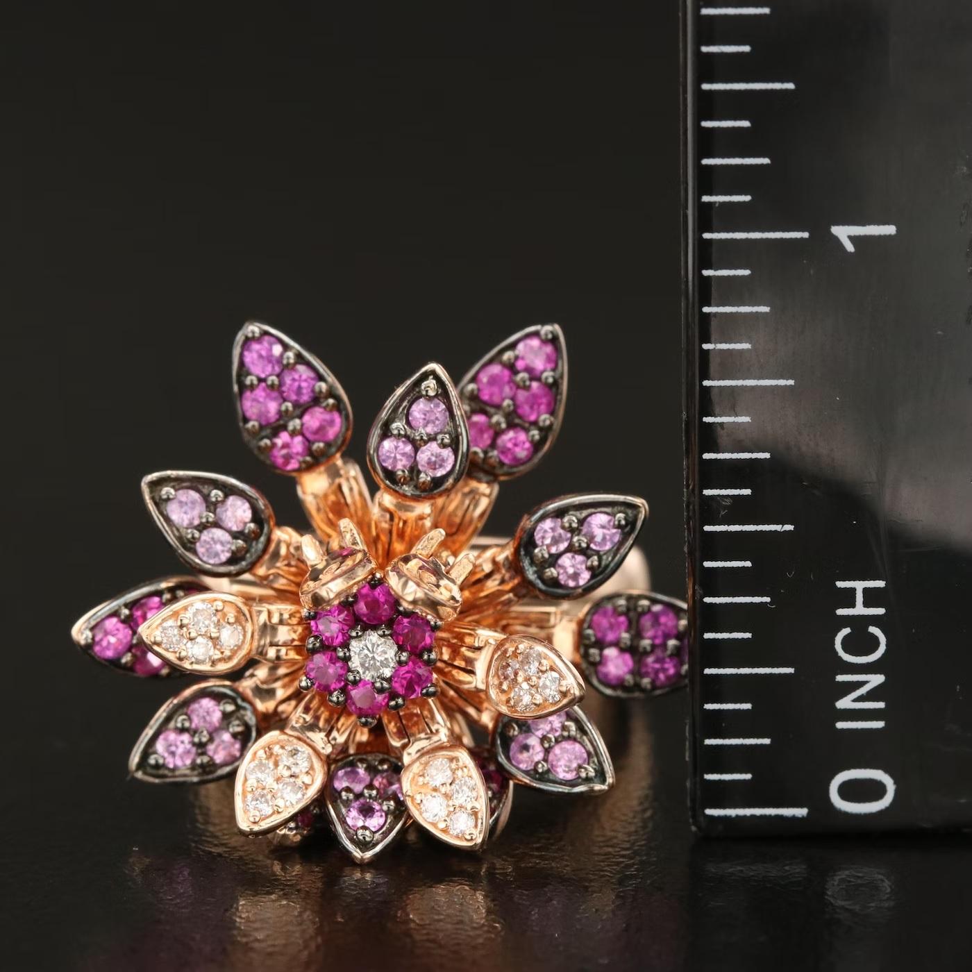 effy diamond flower ring