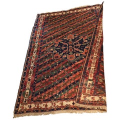 751 - Joli Kilim d'Azerbaïdjan du 20ème siècle