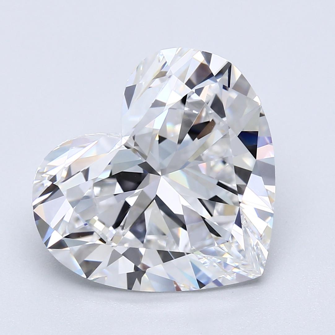 Heart Cut 7.54 Heart-Shaped D IF Diamond Pendant GIA Certified For Sale