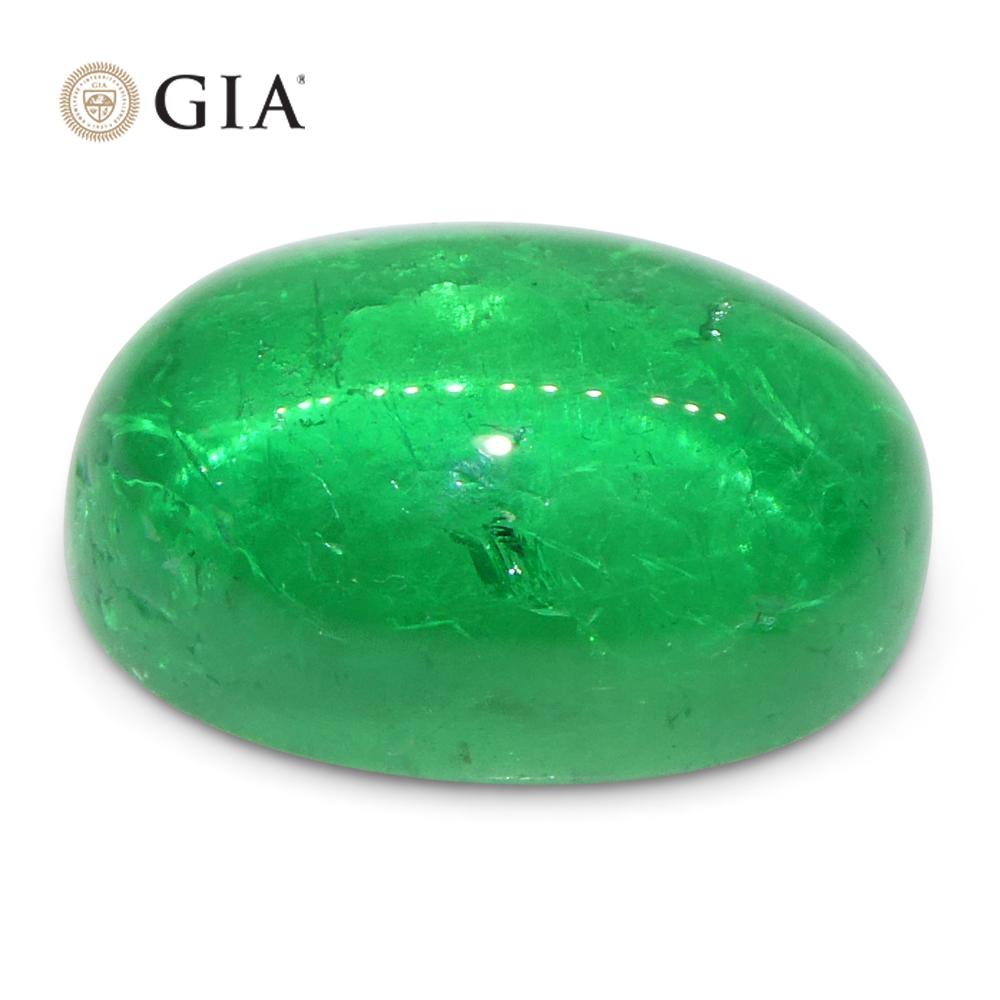 Dies ist ein atemberaubender GIA-zertifizierter Smaragd 


Der GIA-Bericht lautet wie folgt:

GIA-Berichtsnummer: 6234191085
Die Form: Oval
Schliffart: Cabochon
Schnittart: Krone: 
Schnittstil: Pavillon: 
Transparenz: Durchsichtig
Farbe: