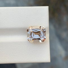 7.55 Carat Natural Loose Golden Topaz Cushion Shape Gem From Earth Mine