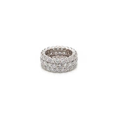 7.56 Total Carat Ladies Prong-Set Diamond Eternity Band