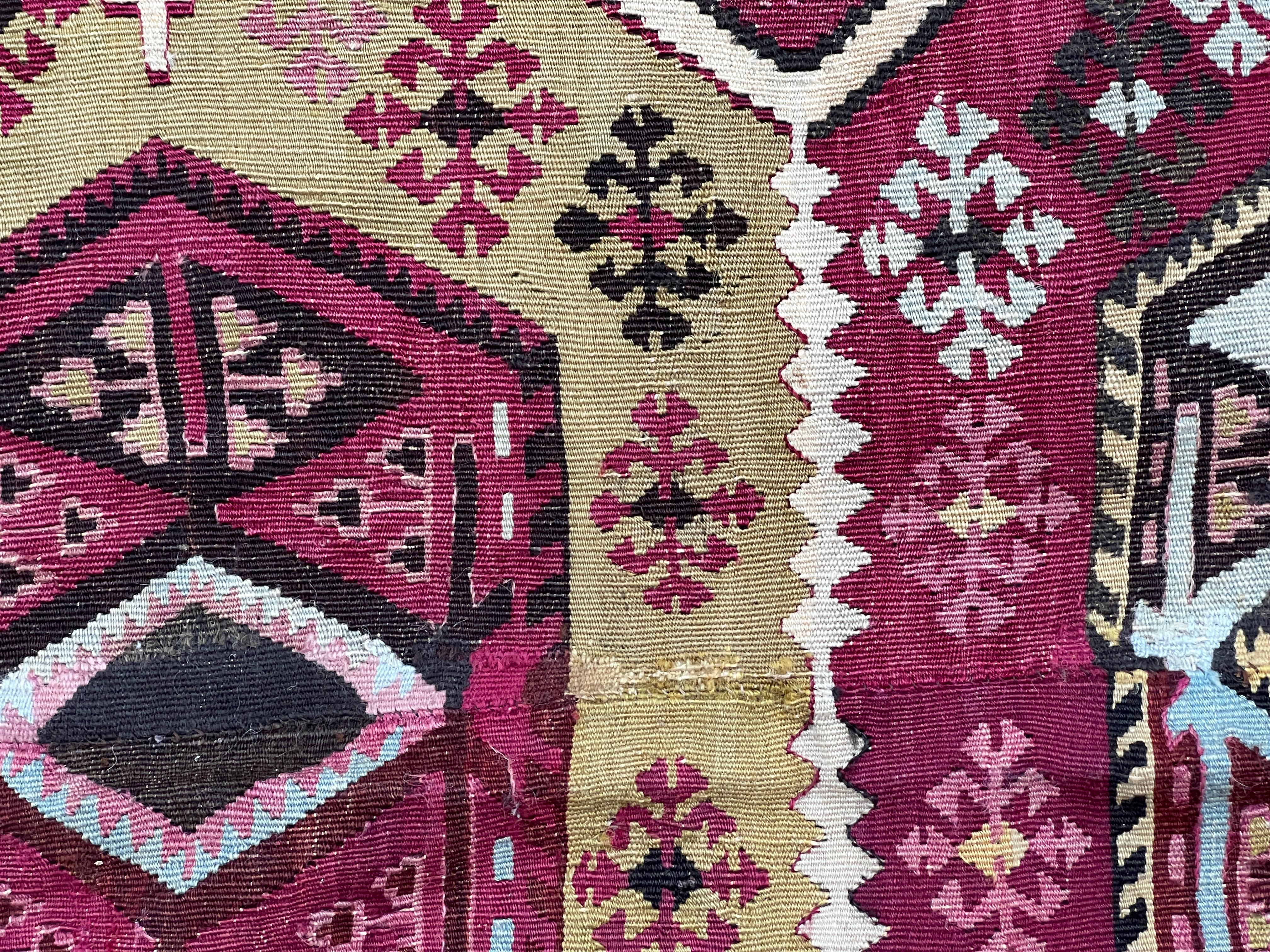 757 - Tappeto Kilim turco del XIX secolo in vendita 7
