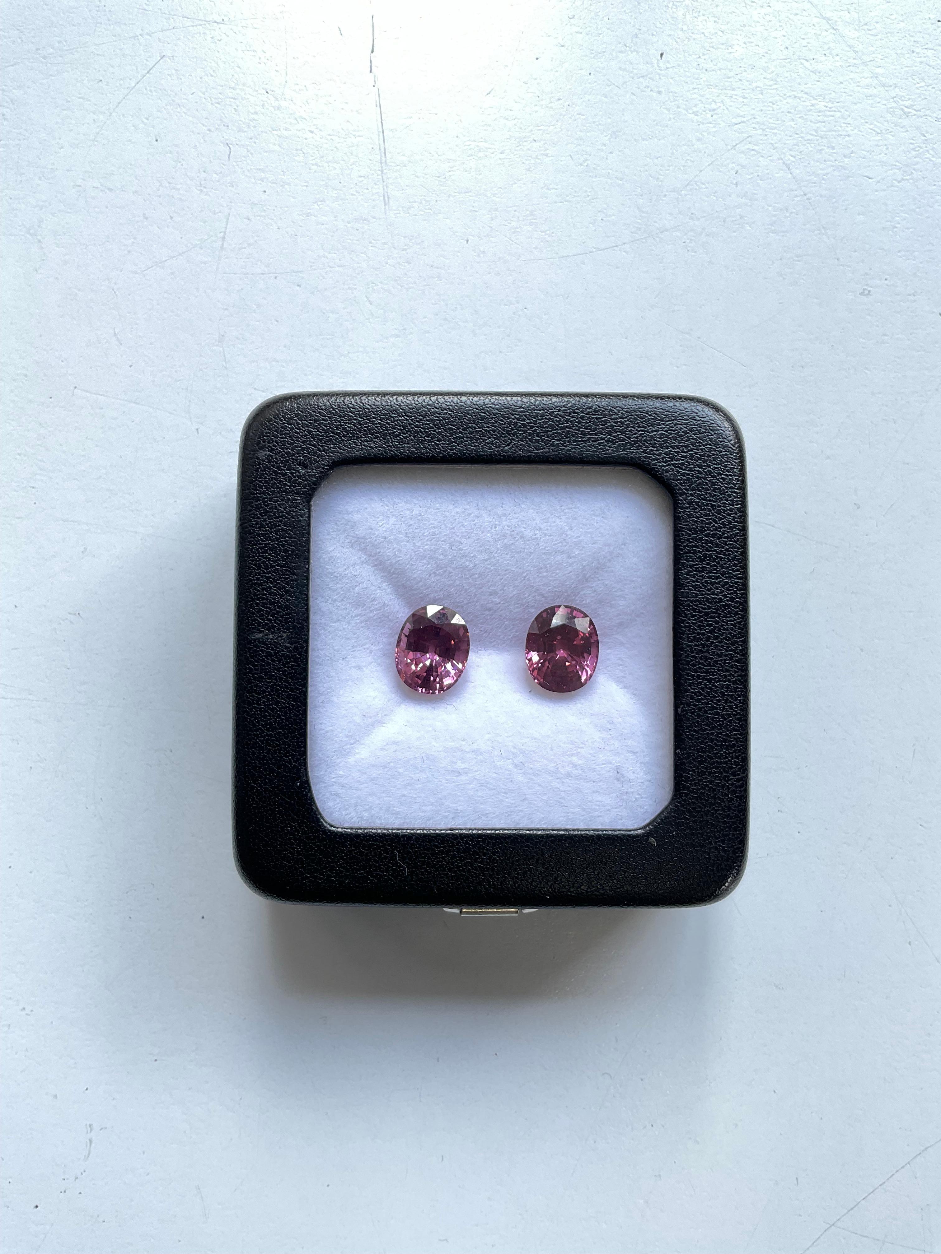 Oval Cut 7.57 Carats Pink Spinel Top Quality Cut stone For Jewelry Natural Gem For Sale