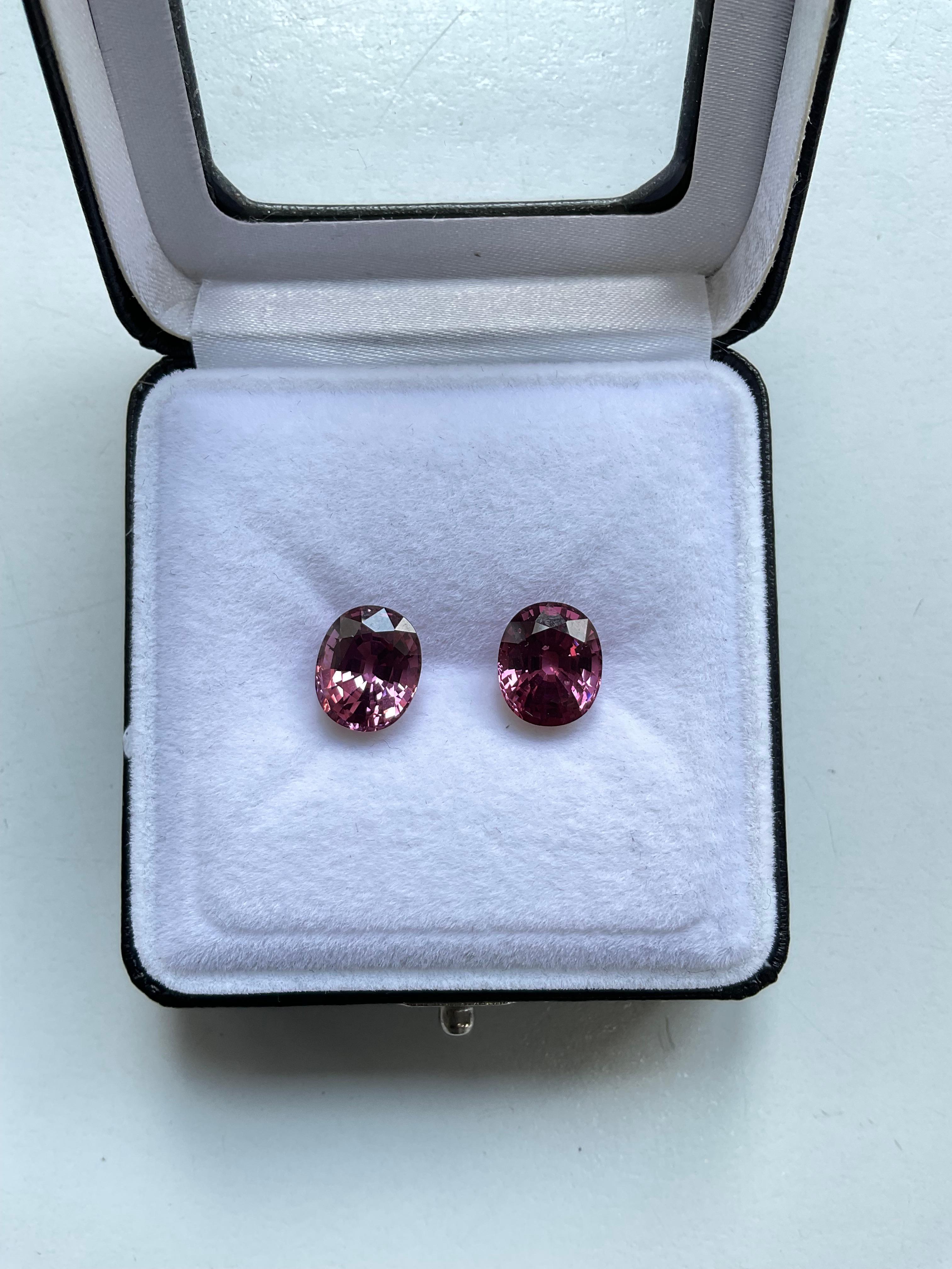 Women's or Men's 7.57 Carats Pink Spinel Top Quality Cut stone For Jewelry Natural Gem For Sale