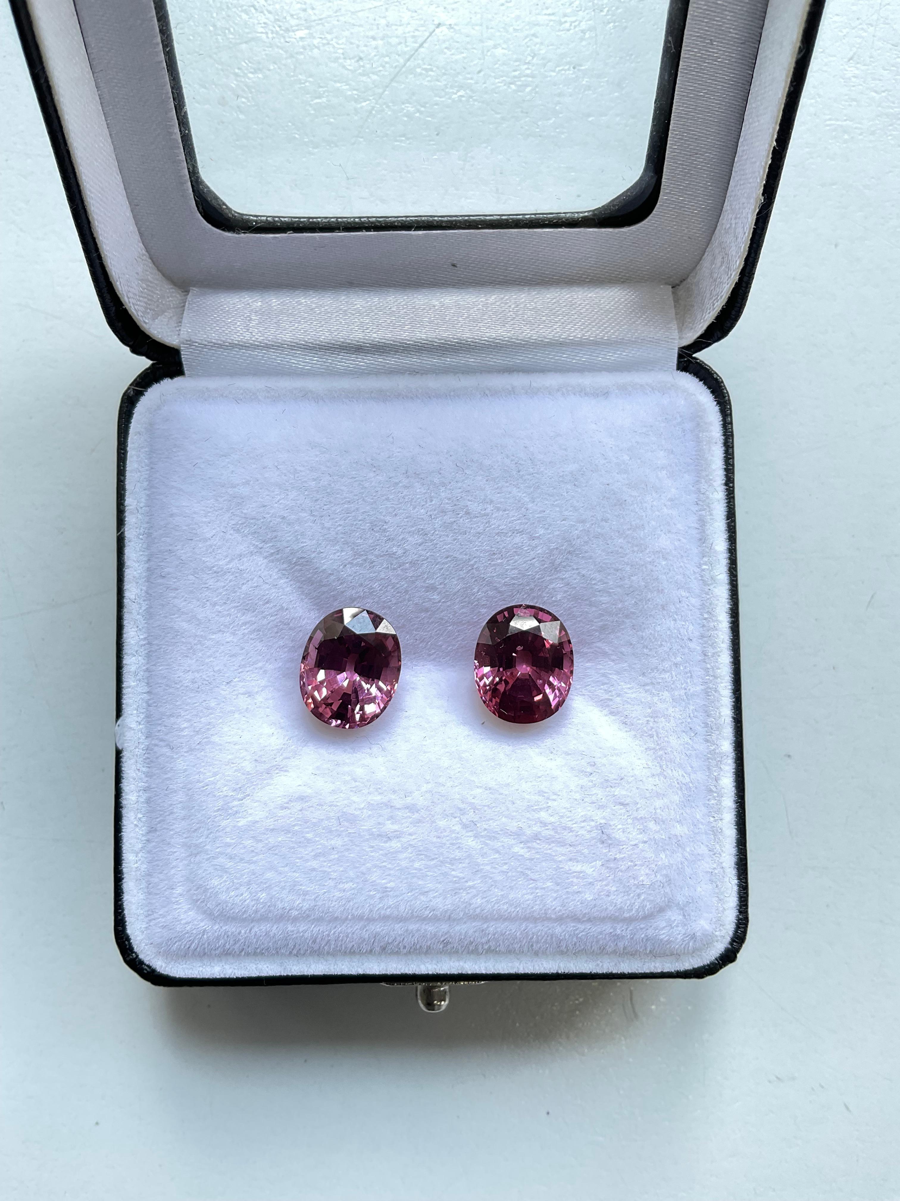 7.57 Carats Pink Spinel Top Quality Cut stone For Jewelry Natural Gem For Sale 1