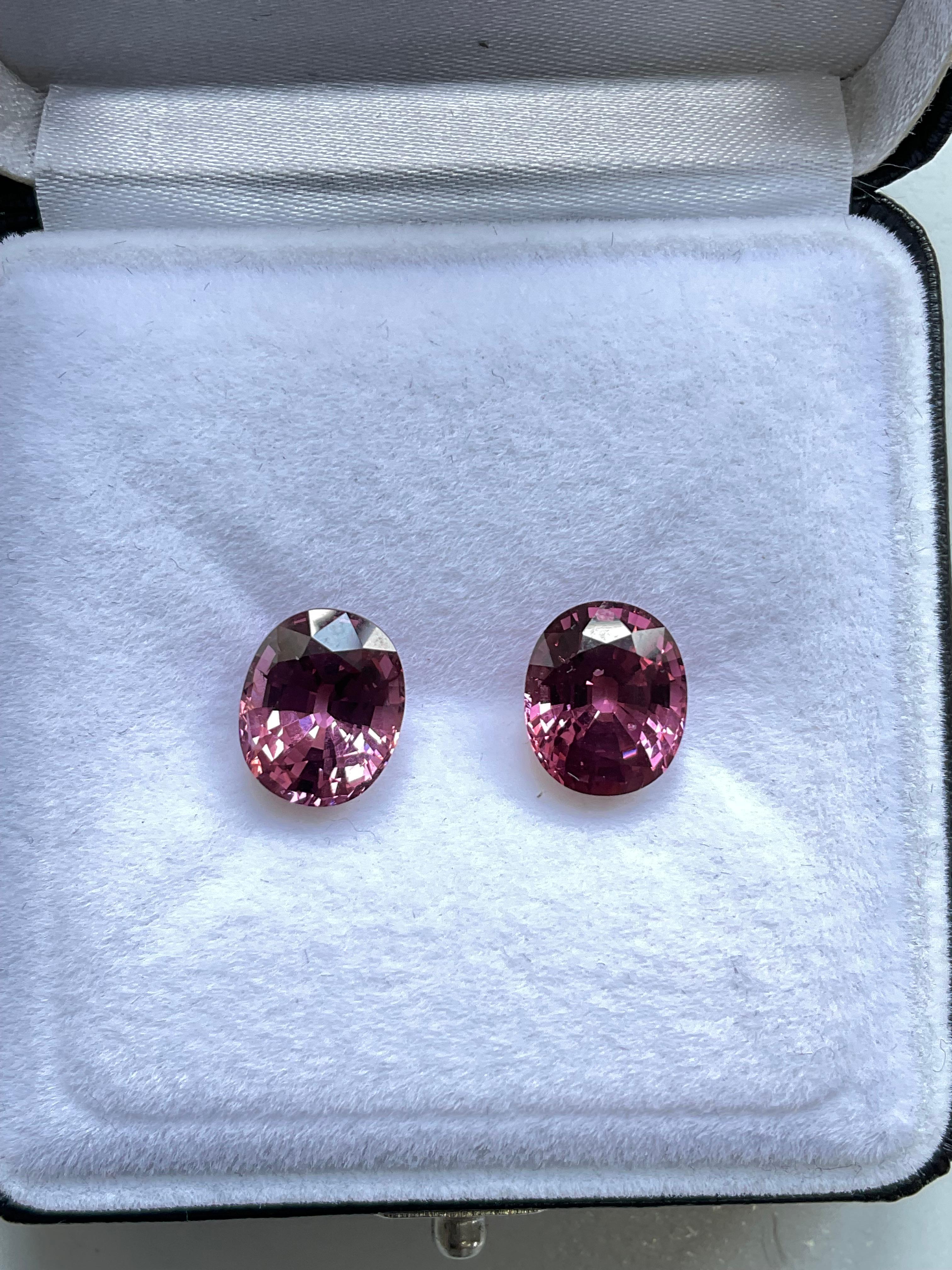 7.57 Carats Pink Spinel Top Quality Cut stone For Jewelry Natural Gem For Sale 3