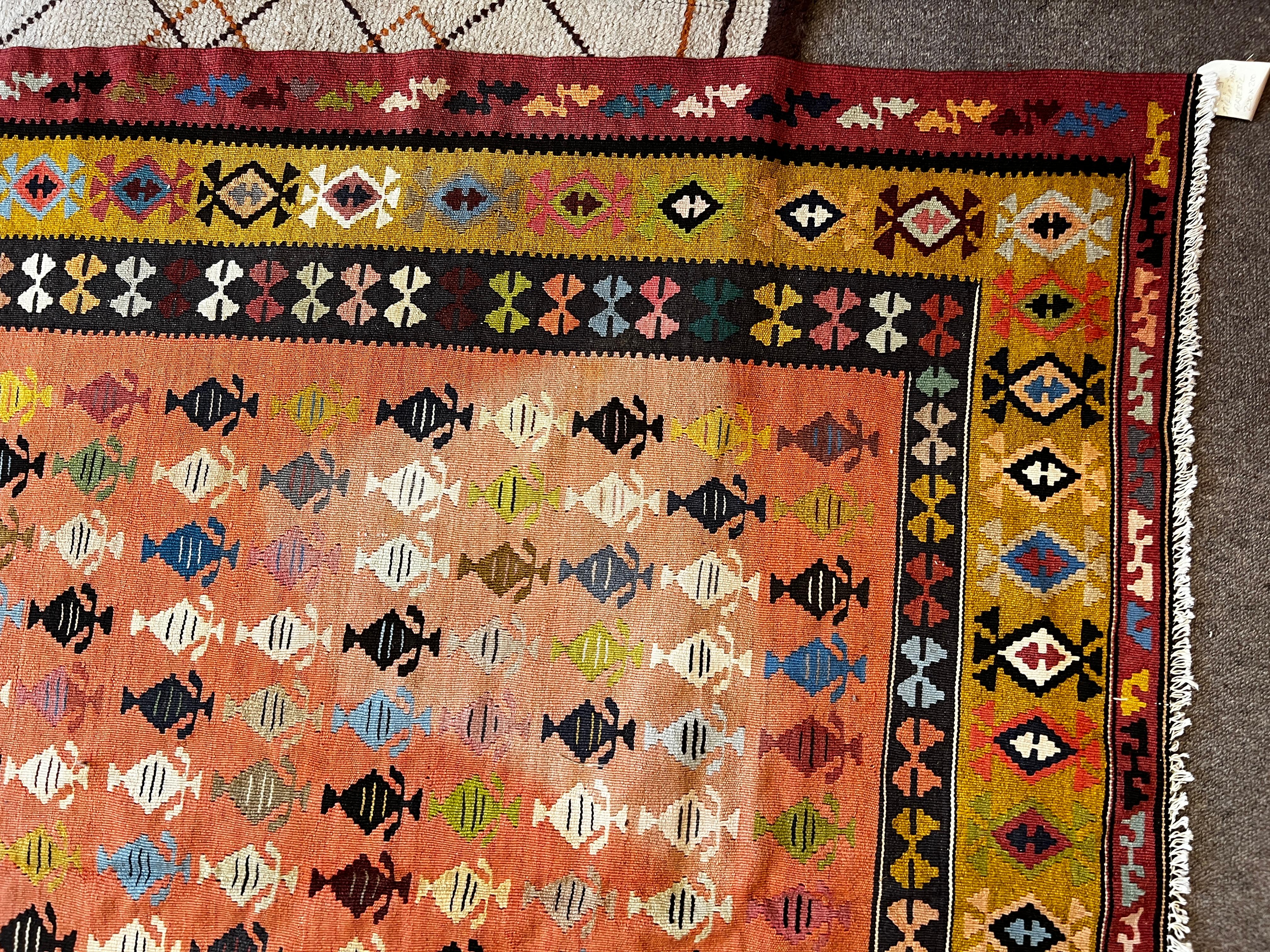 758 - Joli Kilim d'Azerbaïdjan du 20ème siècle en vente 4