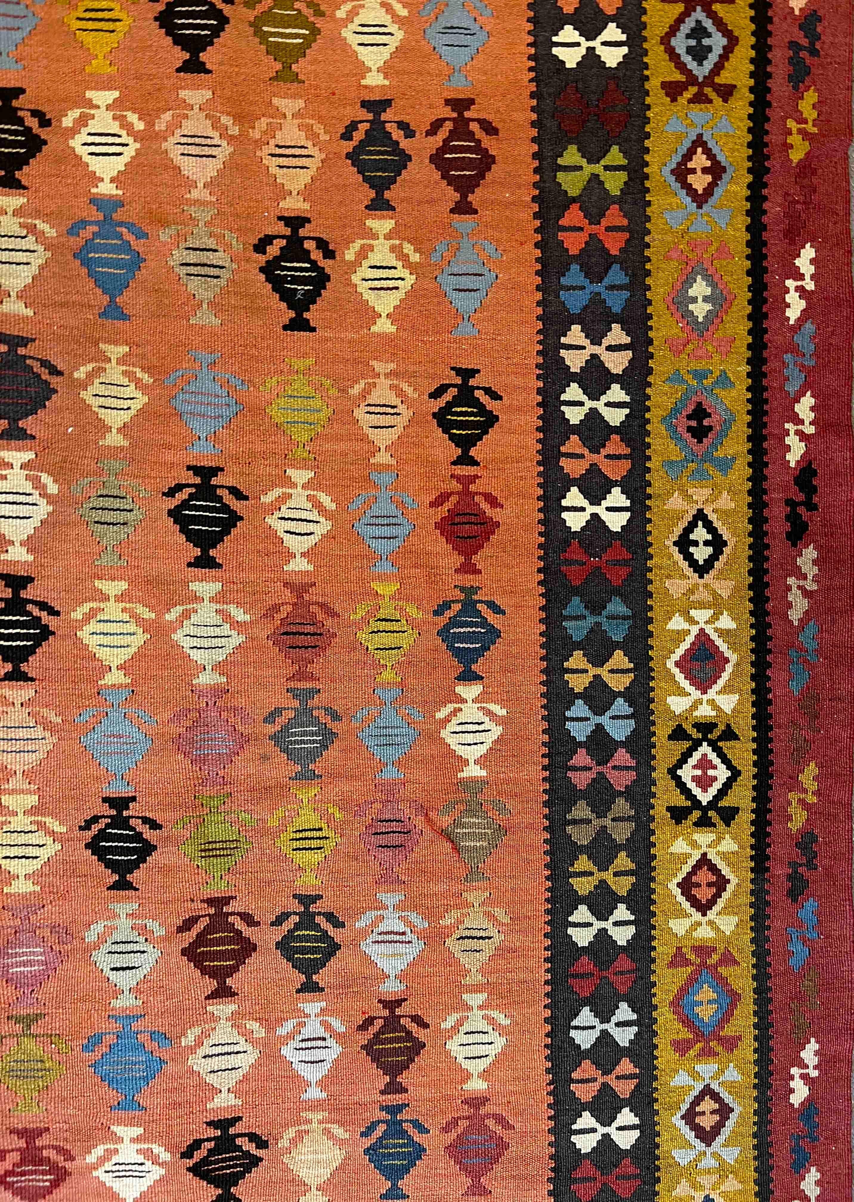758 - Joli Kilim d'Azerbaïdjan du 20ème siècle en vente 8