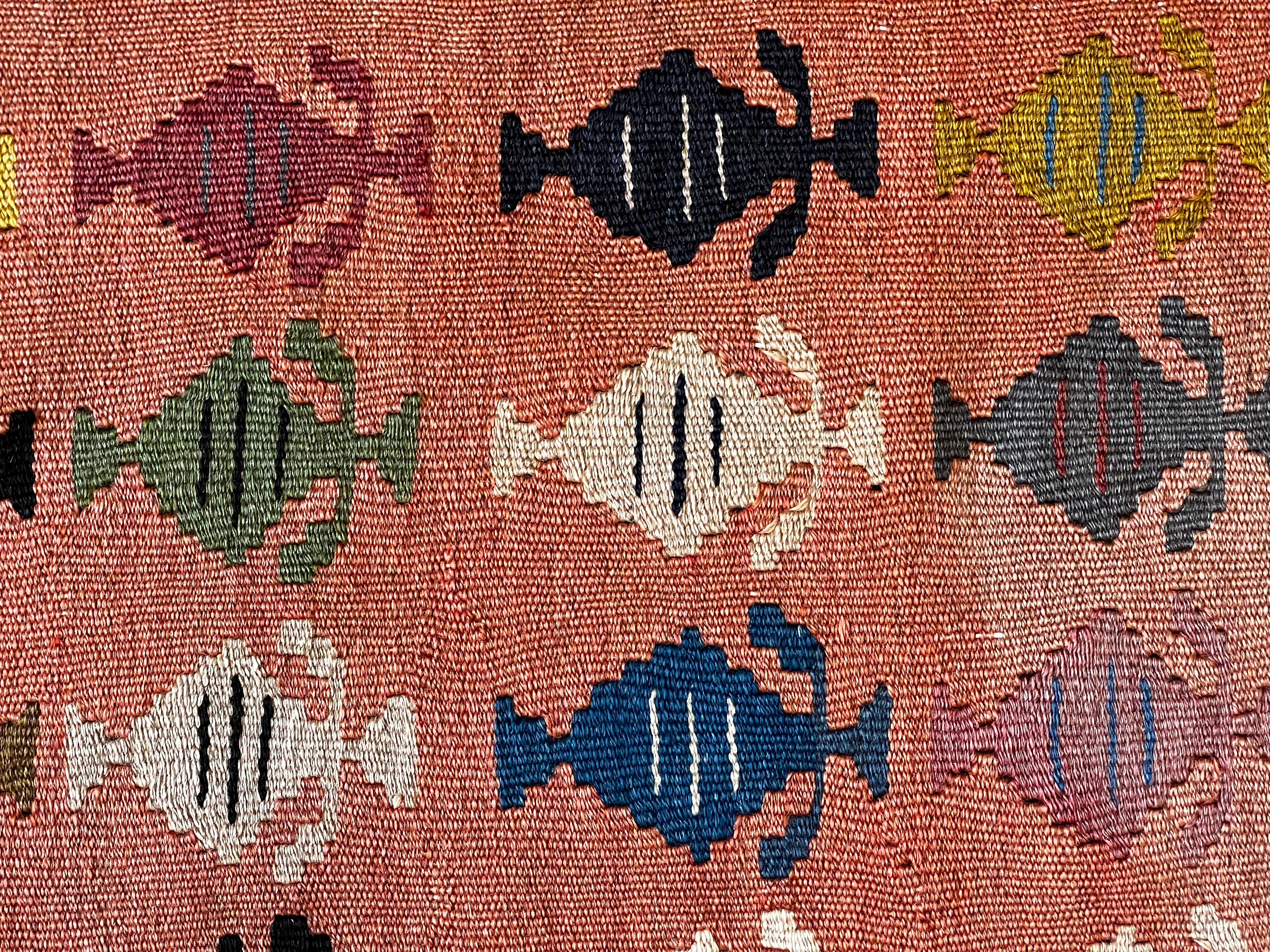 758 - Joli Kilim d'Azerbaïdjan du 20ème siècle en vente 13