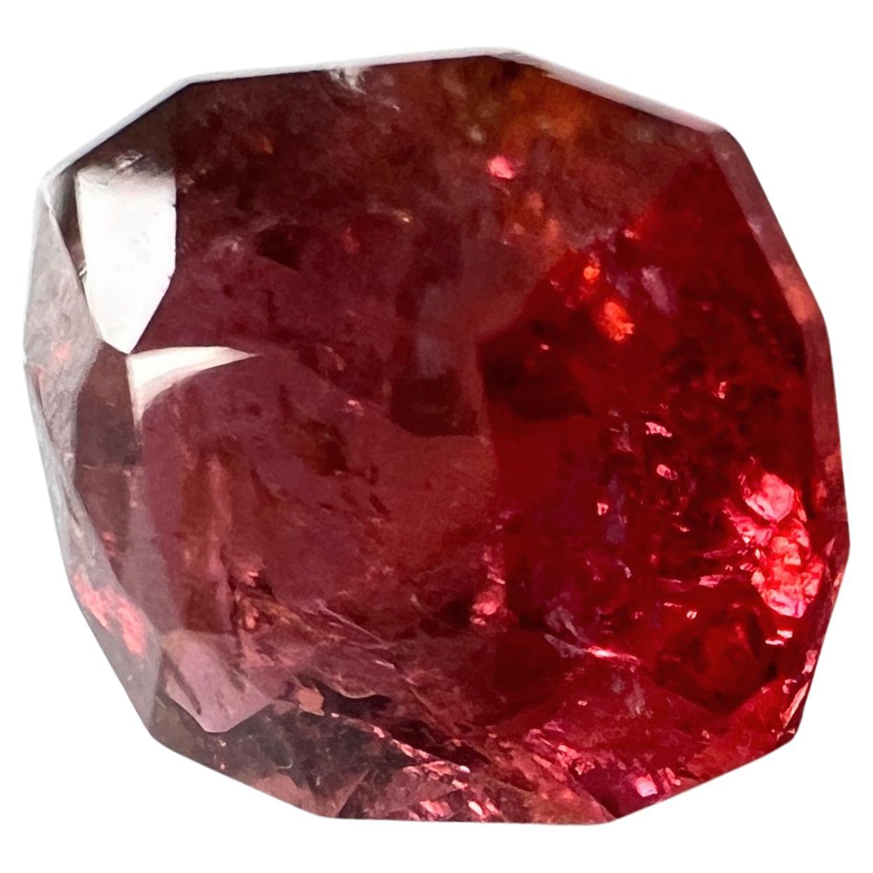 7.5ct Deep Pink Cushion Rubellite Gemstone  For Sale 5