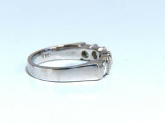 .75ct Diamants ronds Bague à barrettes 14kt*