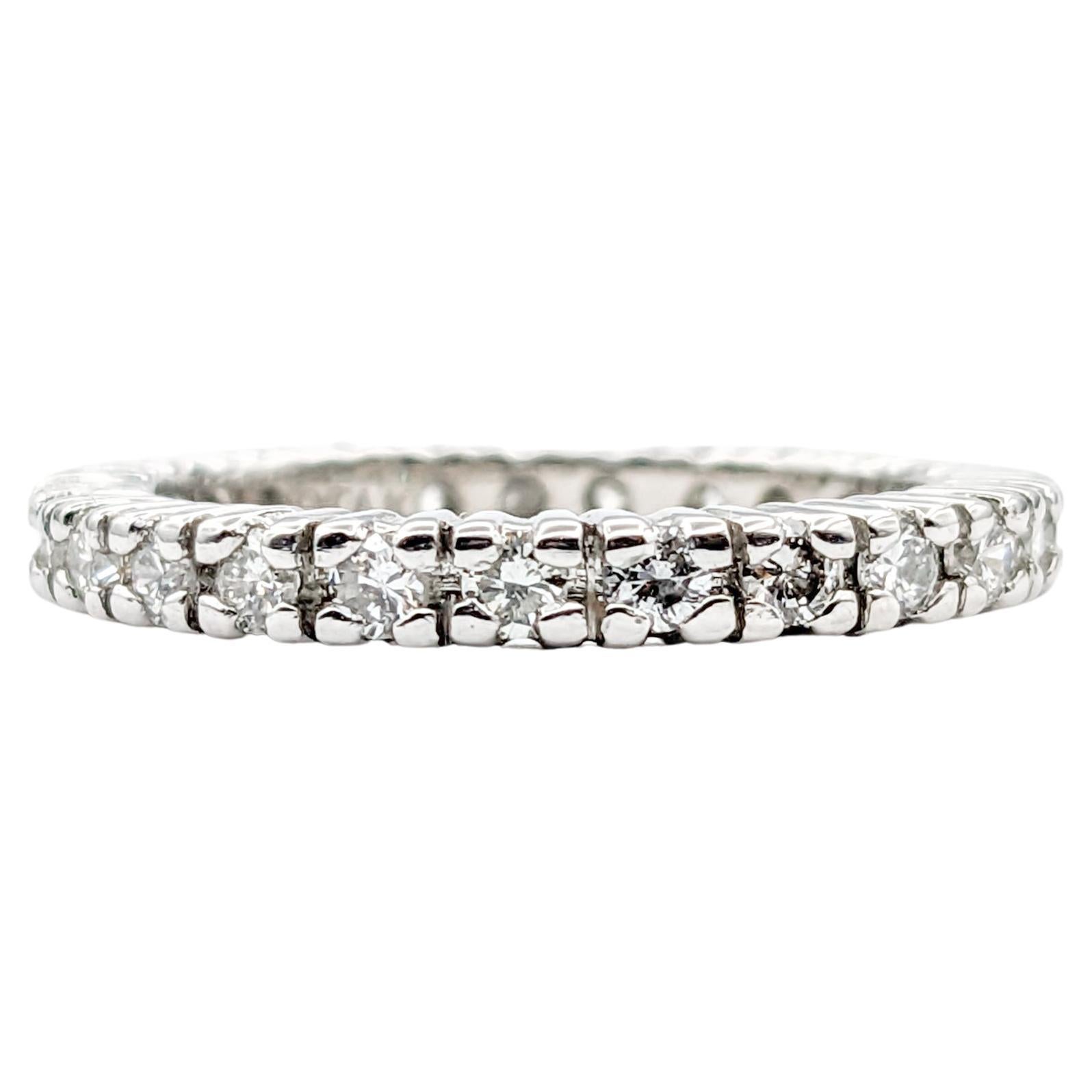 .75ctw Eternity Diamond Ring In Platinum