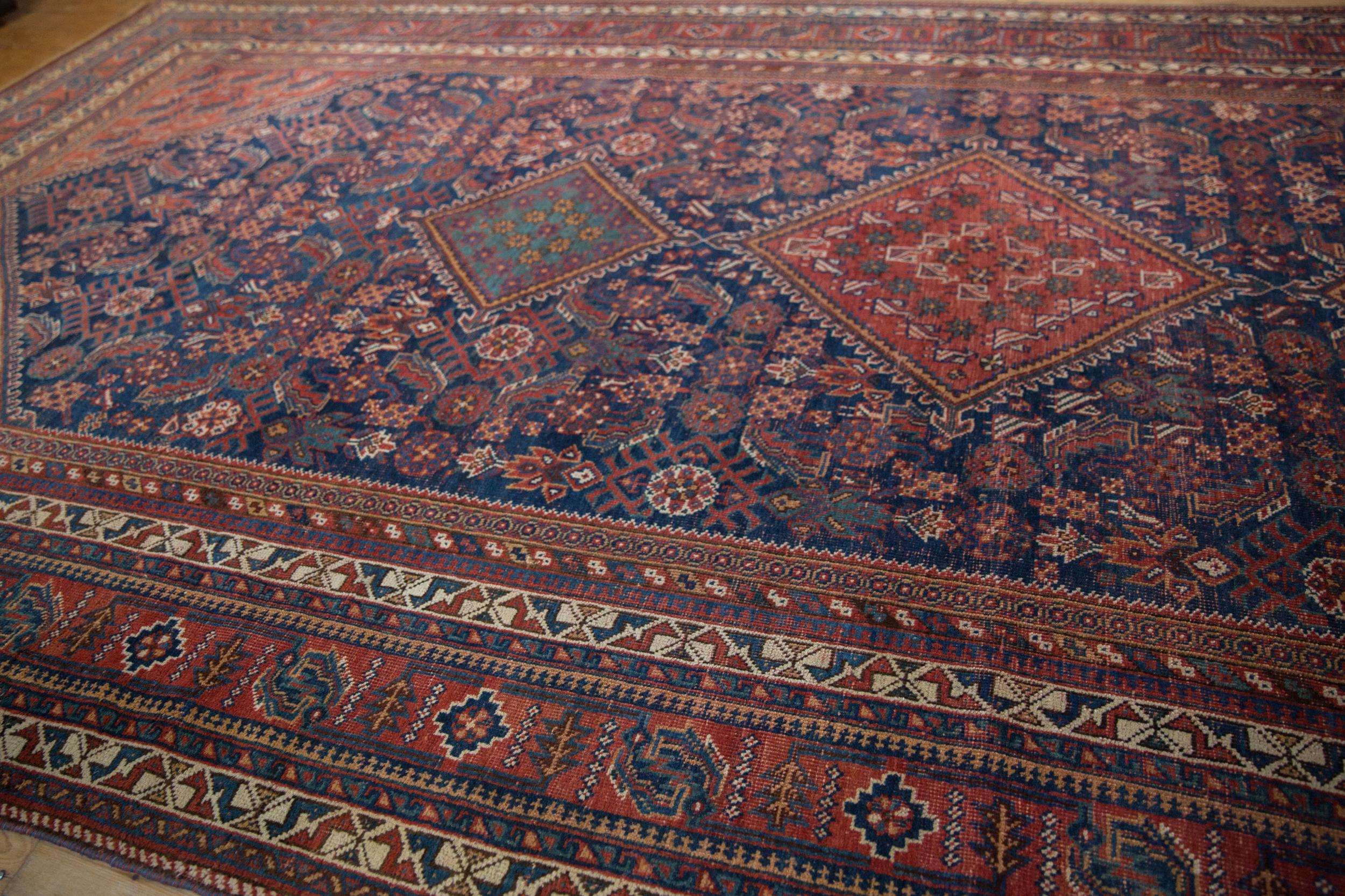 Persian Vintage Afshar Carpet Runner For Sale