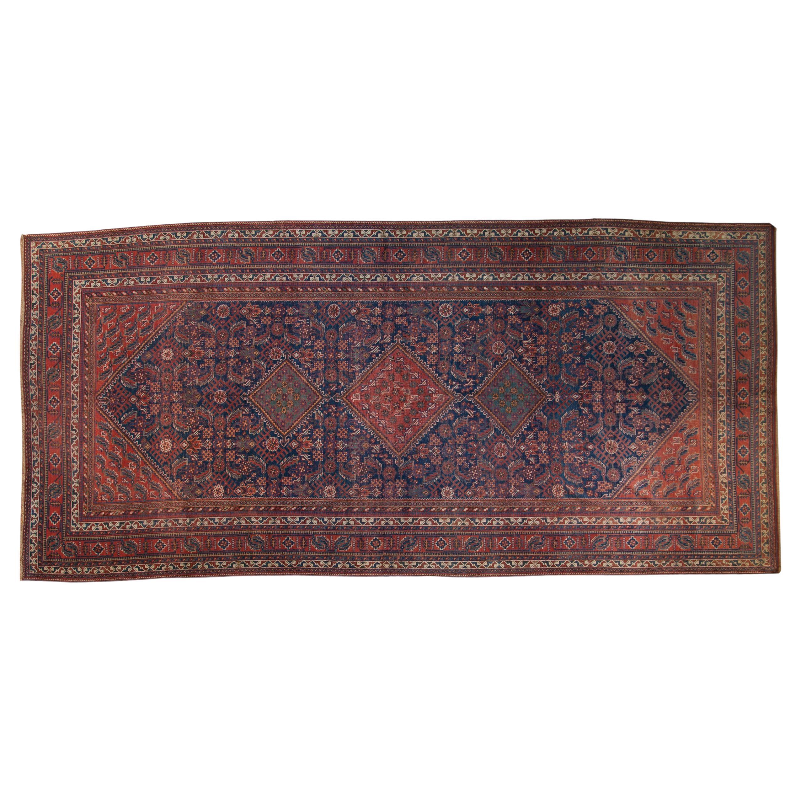 Vintage Afshar Carpet Runner