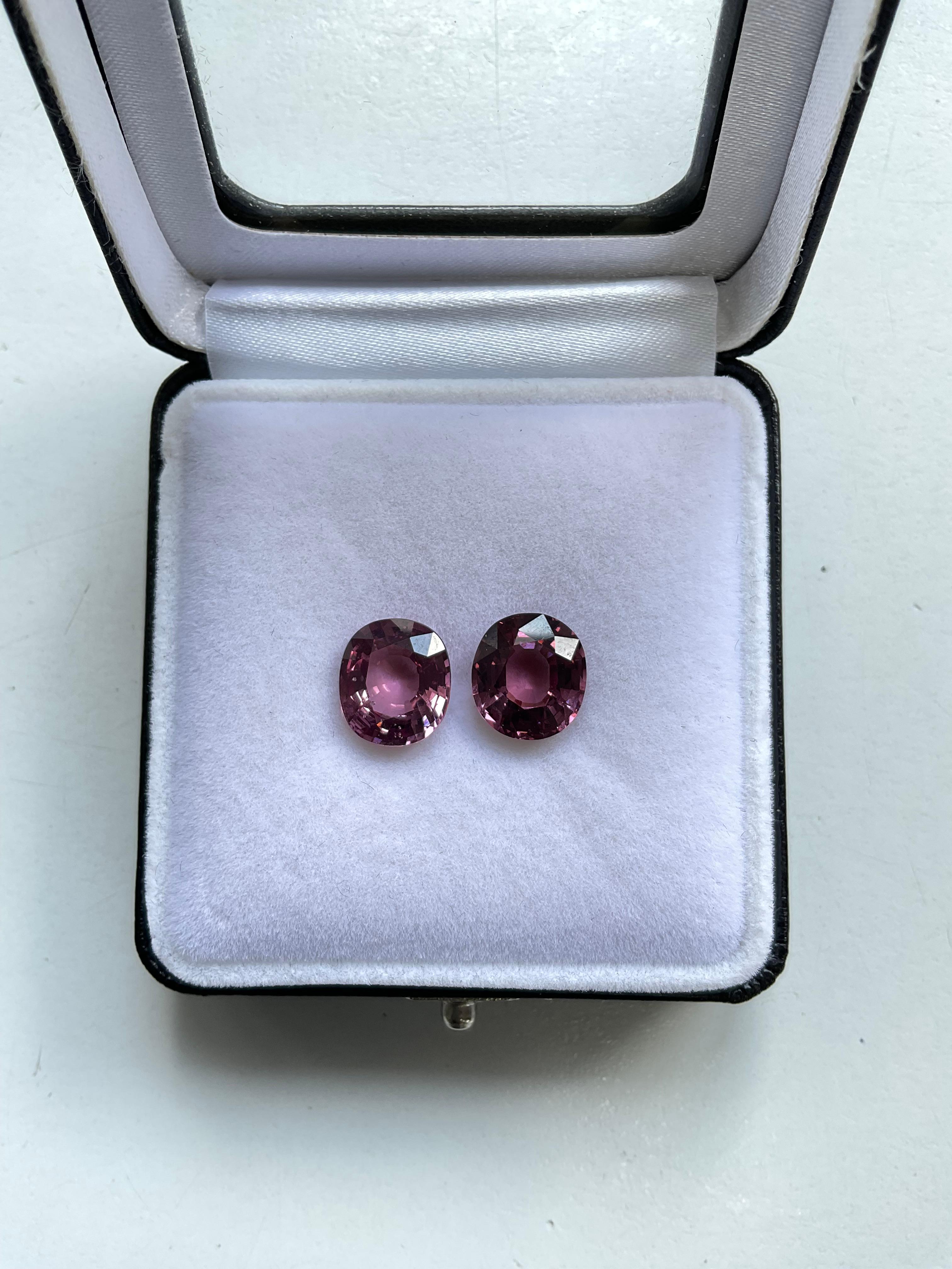 Women's or Men's 7.60 Carats Pink Spinel Top Quality Cut stone For Jewelry Natural Gem For Sale