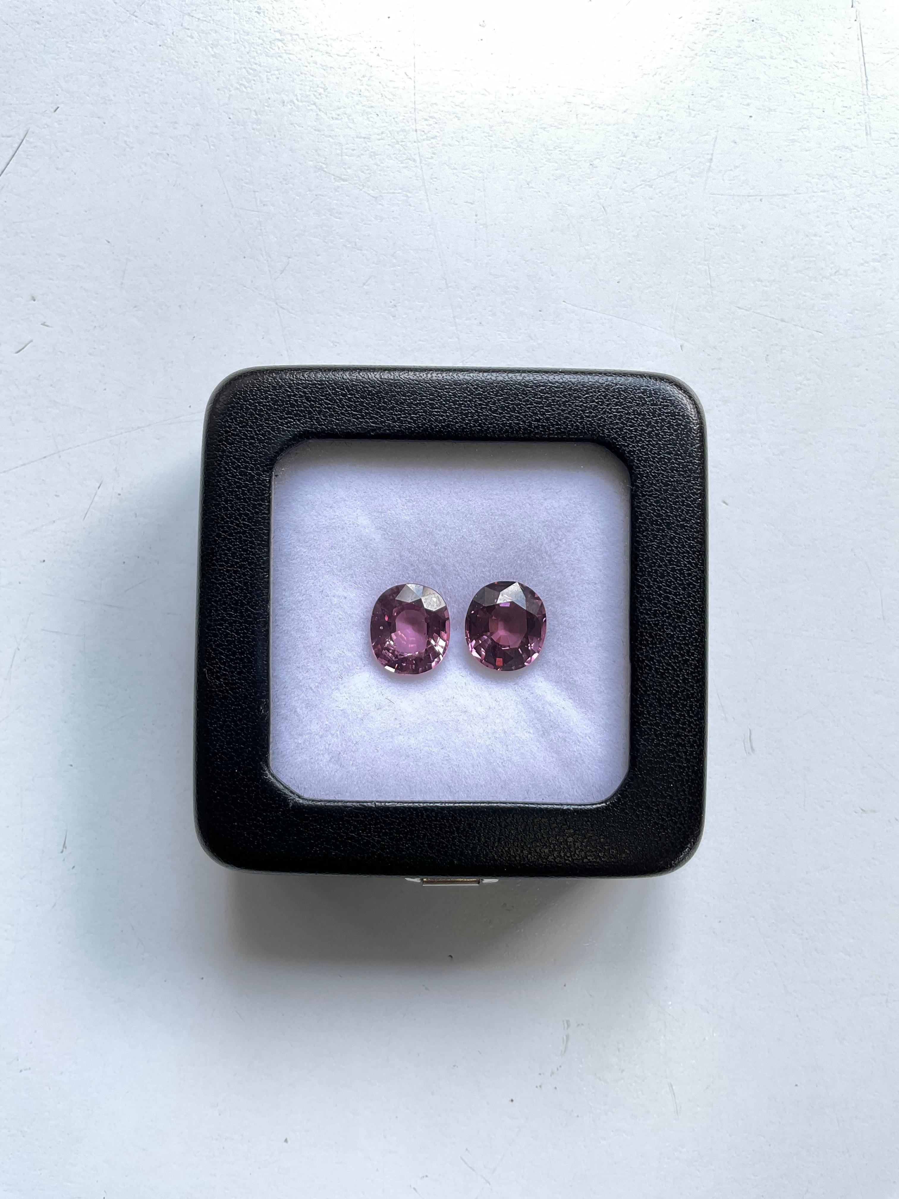 7.60 Carats Pink Spinel Top Quality Cut stone For Jewelry Natural Gem For Sale 1