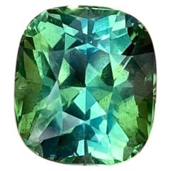 7,60 ct. Tourmaline VERTE, pierre précieuse naturelle en vrac, taille « coussin », originaire du Nigeria