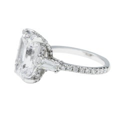 7.62 Carat Emerald Diamond Ring 18K Gold Heirloom-Worthy Glow