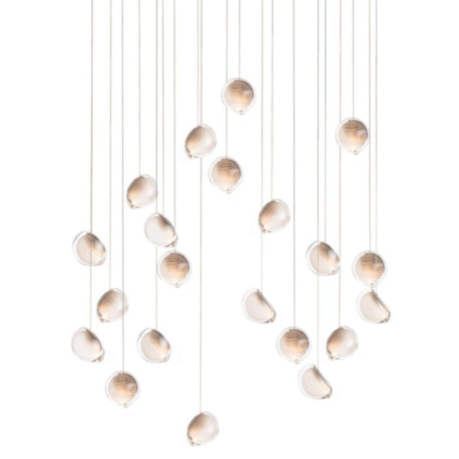 76.20 Ciondolo di Bocci
Dimensioni: D132 x L30 x H300 cm
Materiali: tettoia quadrata verniciata a polvere bianca
Peso: 27.3 kg
Disponibile anche in diverse dimensioni.

Tutte le nostre lampade possono essere cablate a seconda del Paese. Se viene
